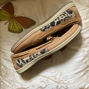 Sperry AngelFish Leopard Topsider